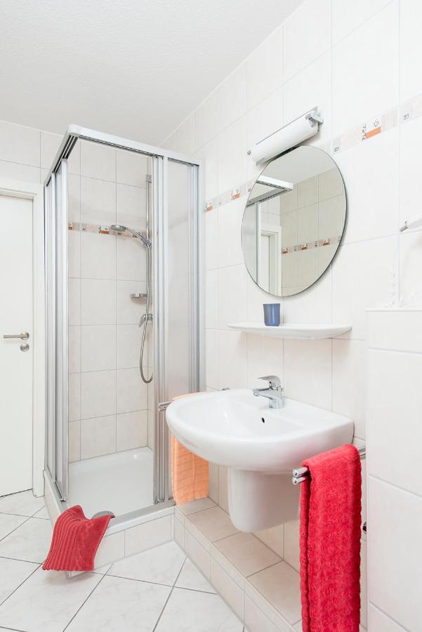 Haus Duenenglueck Whg. 23, Teilseesicht Cuxhaven Kültér fotó